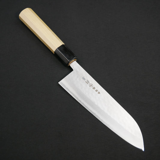 VG2 Tsuchime Santoku Magnolia Octagonal Handle