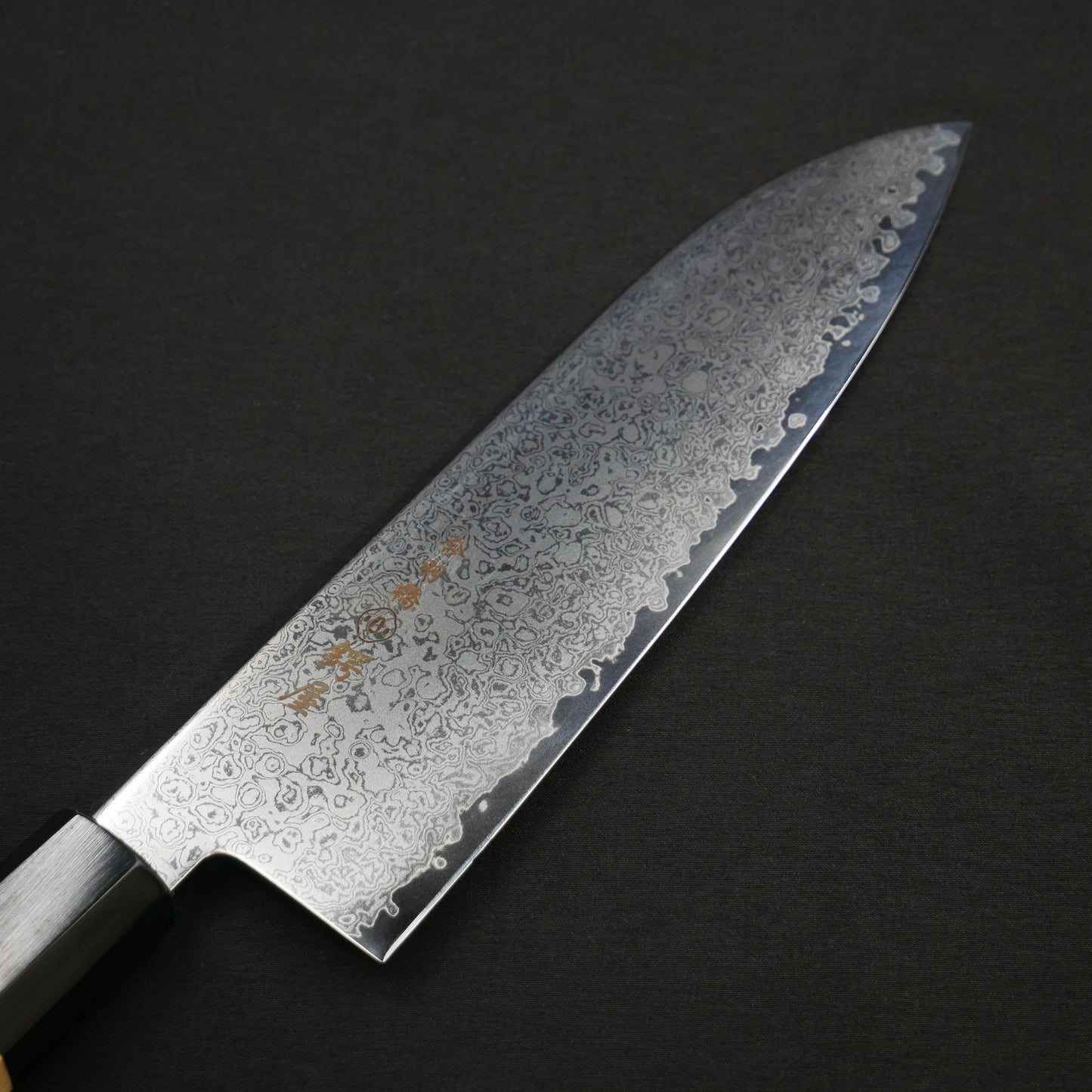 VG10 Damascus Santoku Hinoki Octagonal Handle
