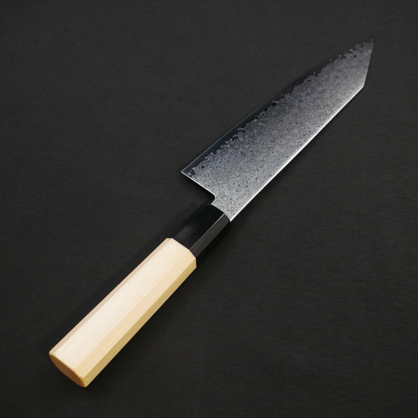 VG10 Damascus Kiritsuke Santoku Hinoki Octagonal Handle