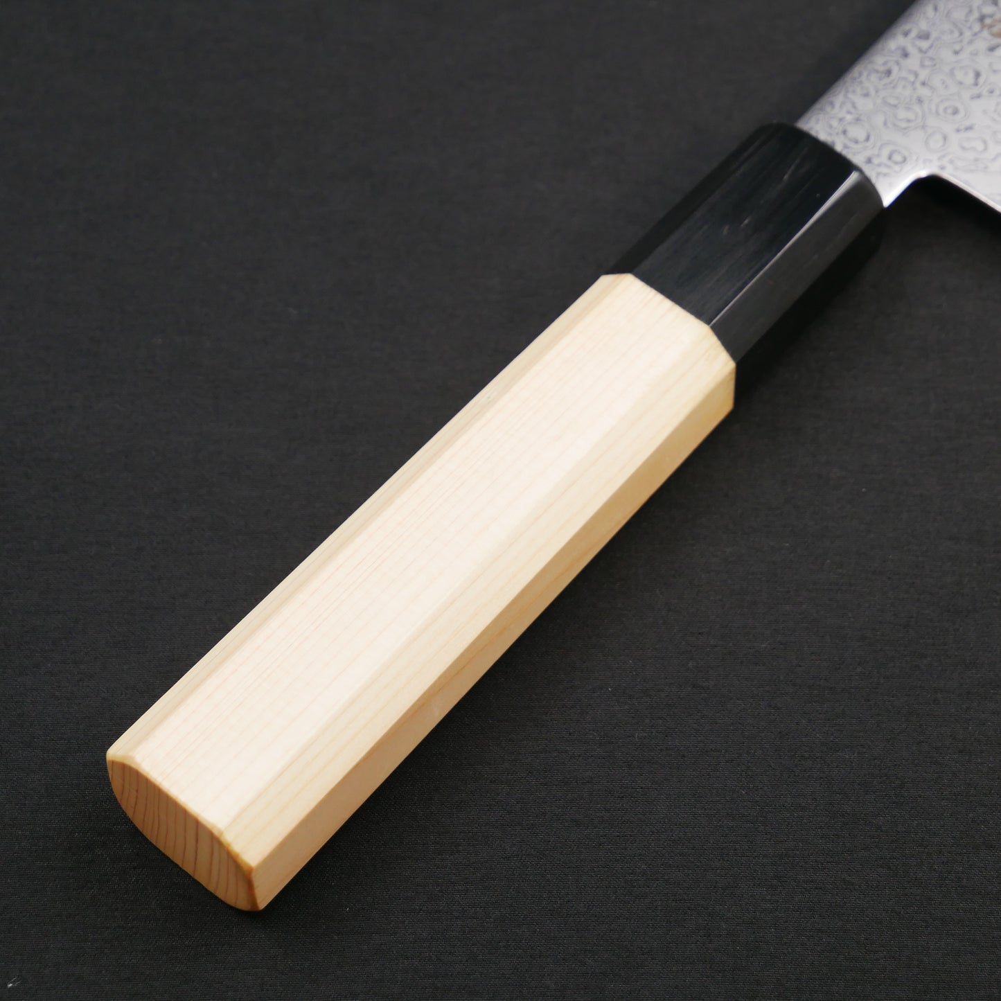 VG10 Damascus Kiritsuke Santoku Hinoki Octagonal Handle