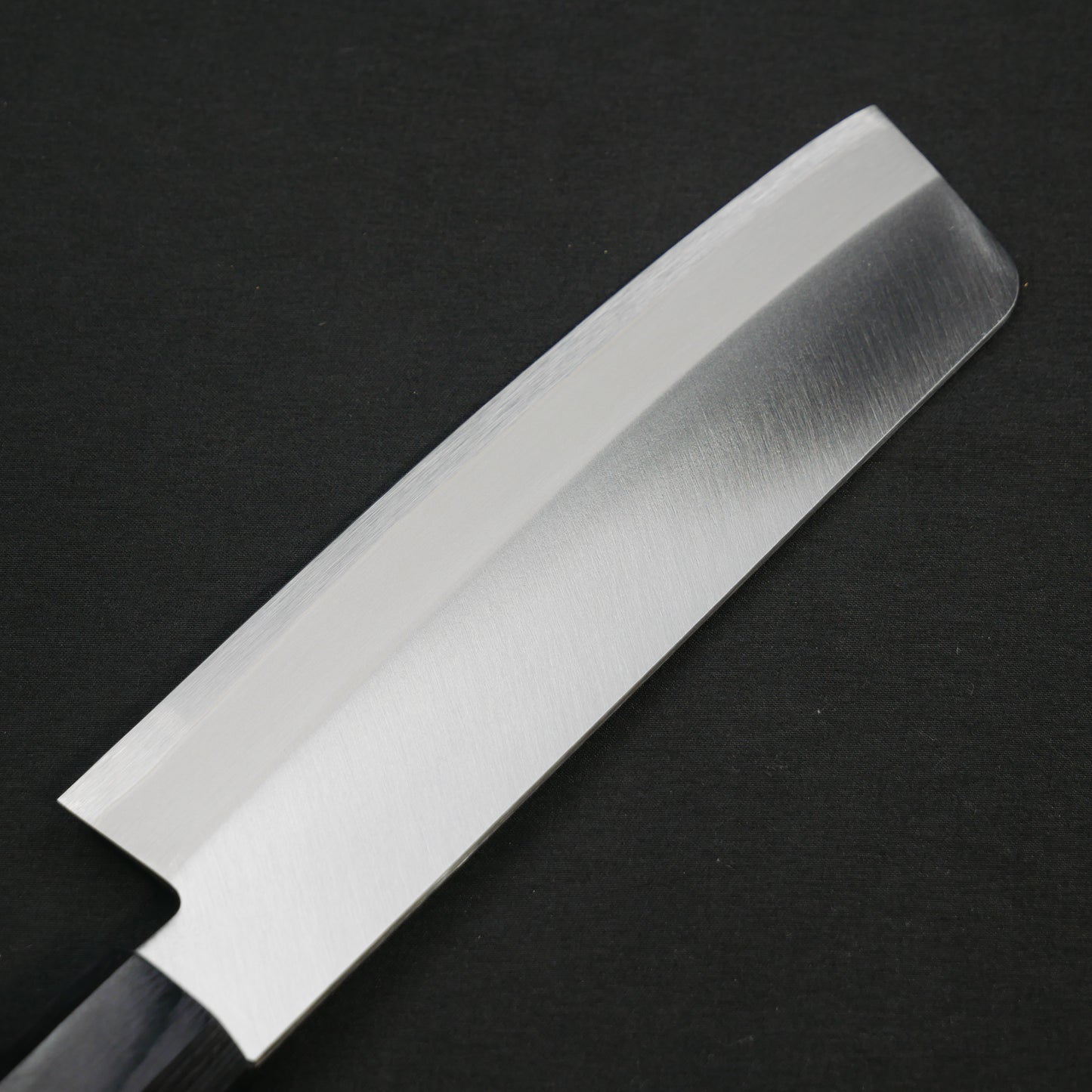 BlueSuper Carbon Steel StainlessClad Nakiri Rosewood Octagonal Handle