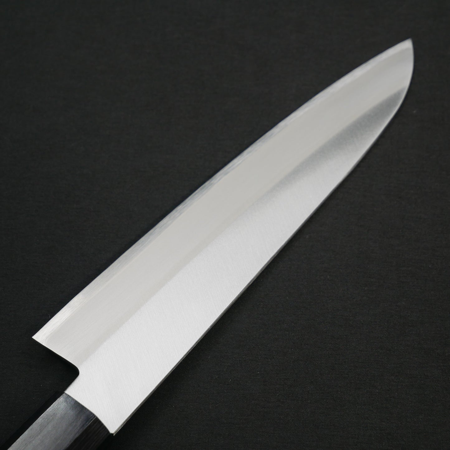 BlueSuper Carbon Steel StainlessClad Gyuto Rosewood Octagonal Handle
