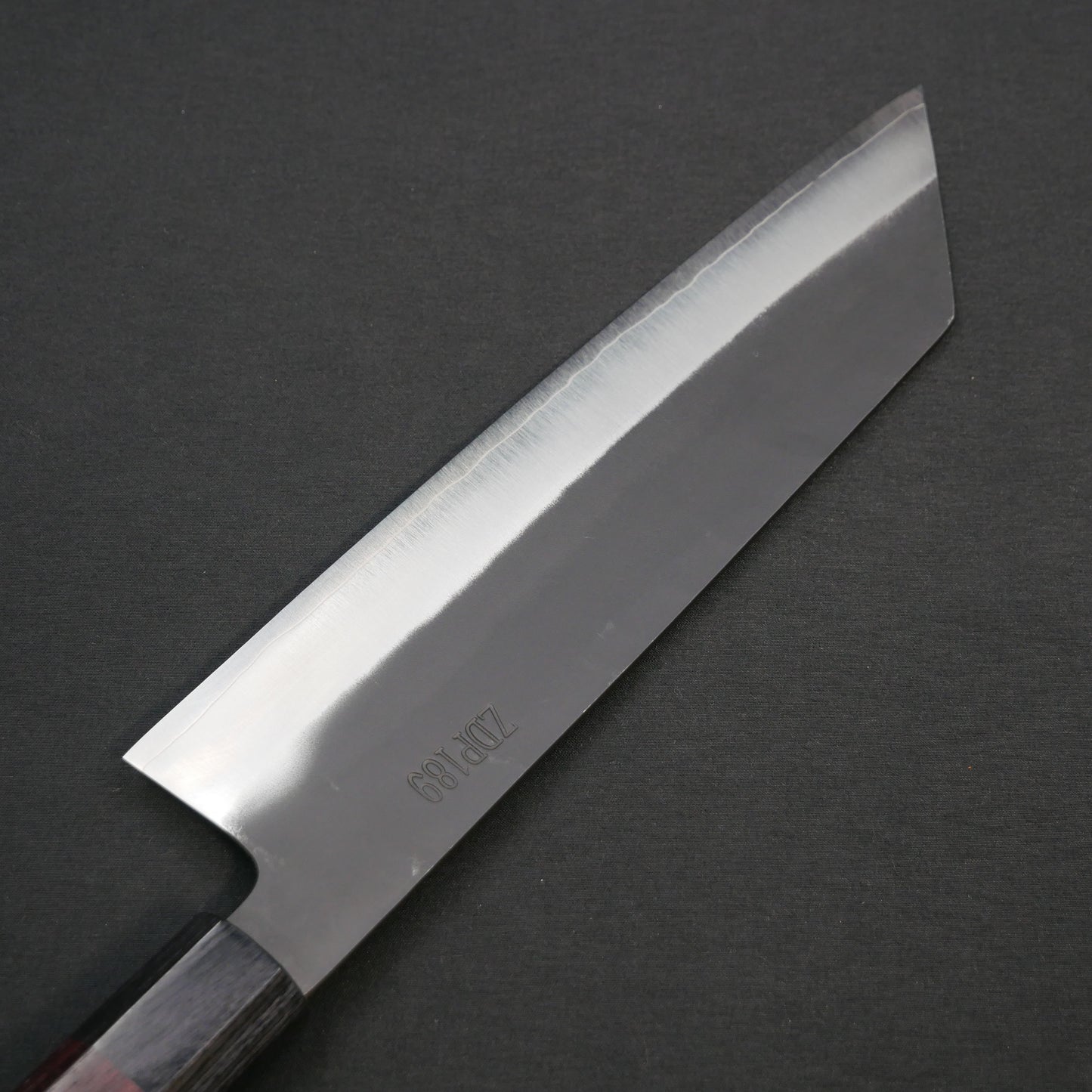 吉田刃物 ZDP189 黒打 切付牛刀 紫檀八角柄