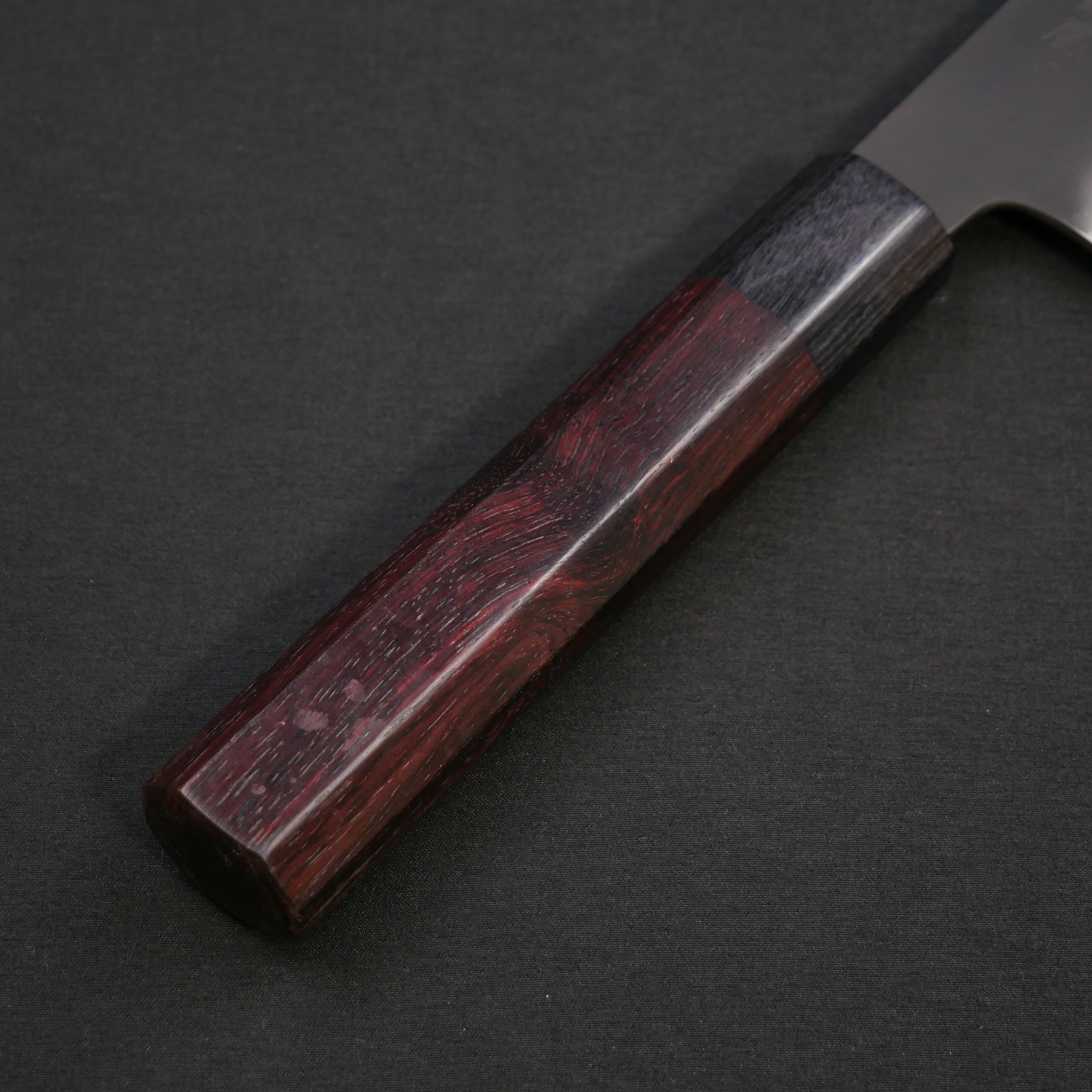 吉田刃物 ZDP189 黒打 切付牛刀 紫檀八角柄 – つば屋庖丁店