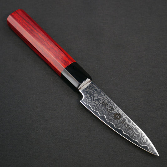 Cobalt Steel Damascus Paring Satine Handle