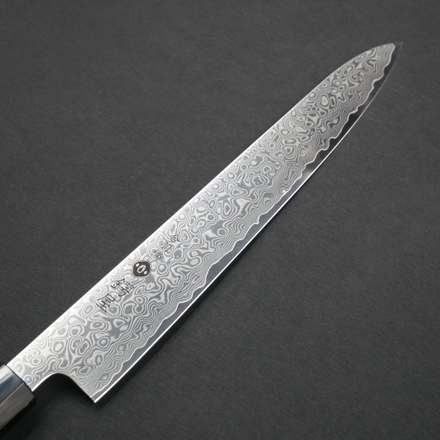 Cobalt Steel Damascus Sujihiki Satine Octagonal Handle