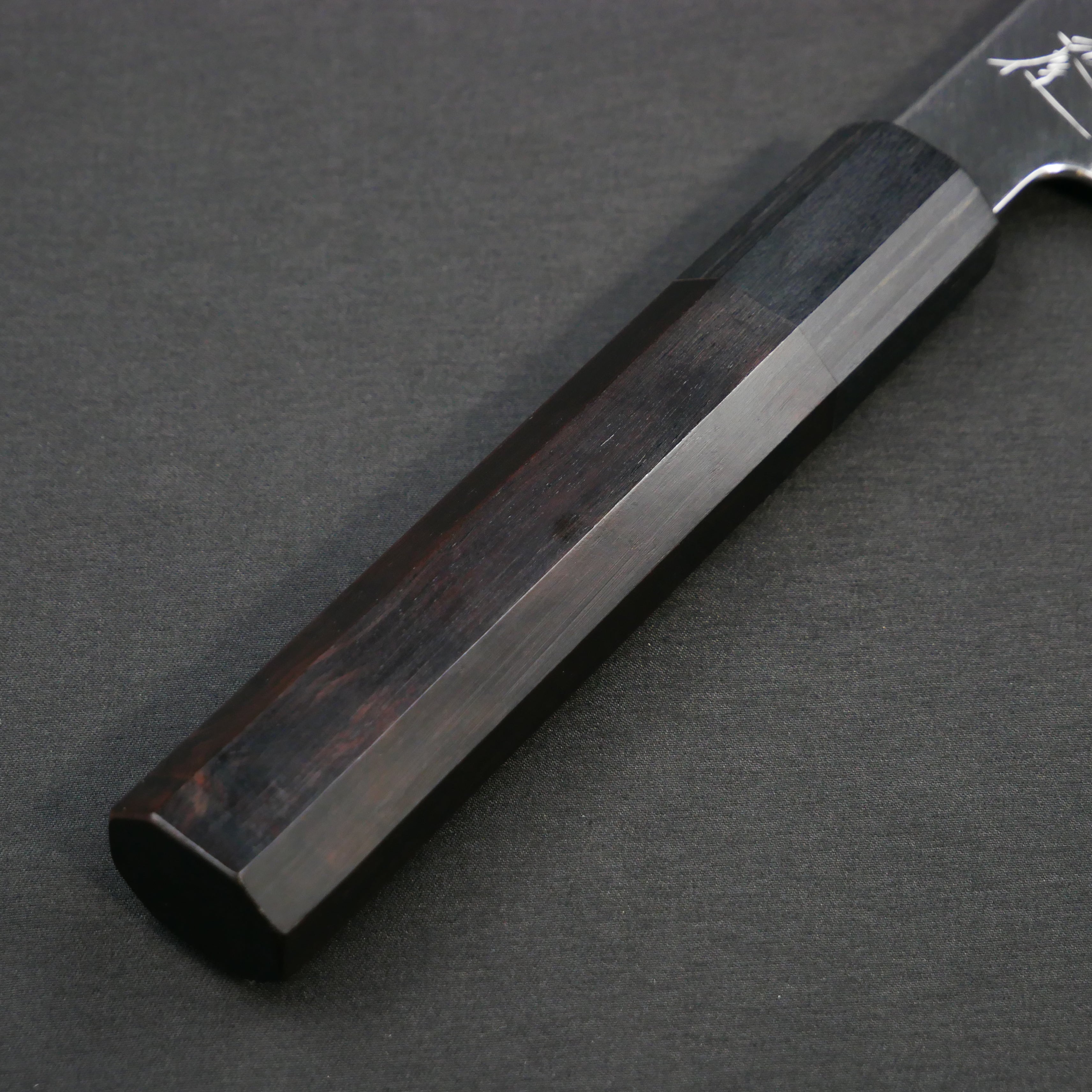 新品　本鍛造・銀三　和牛刀　牛刀包丁　黒檀八角柄 銀三鋼 三徳 黒檀八角柄 – つば屋庖丁店