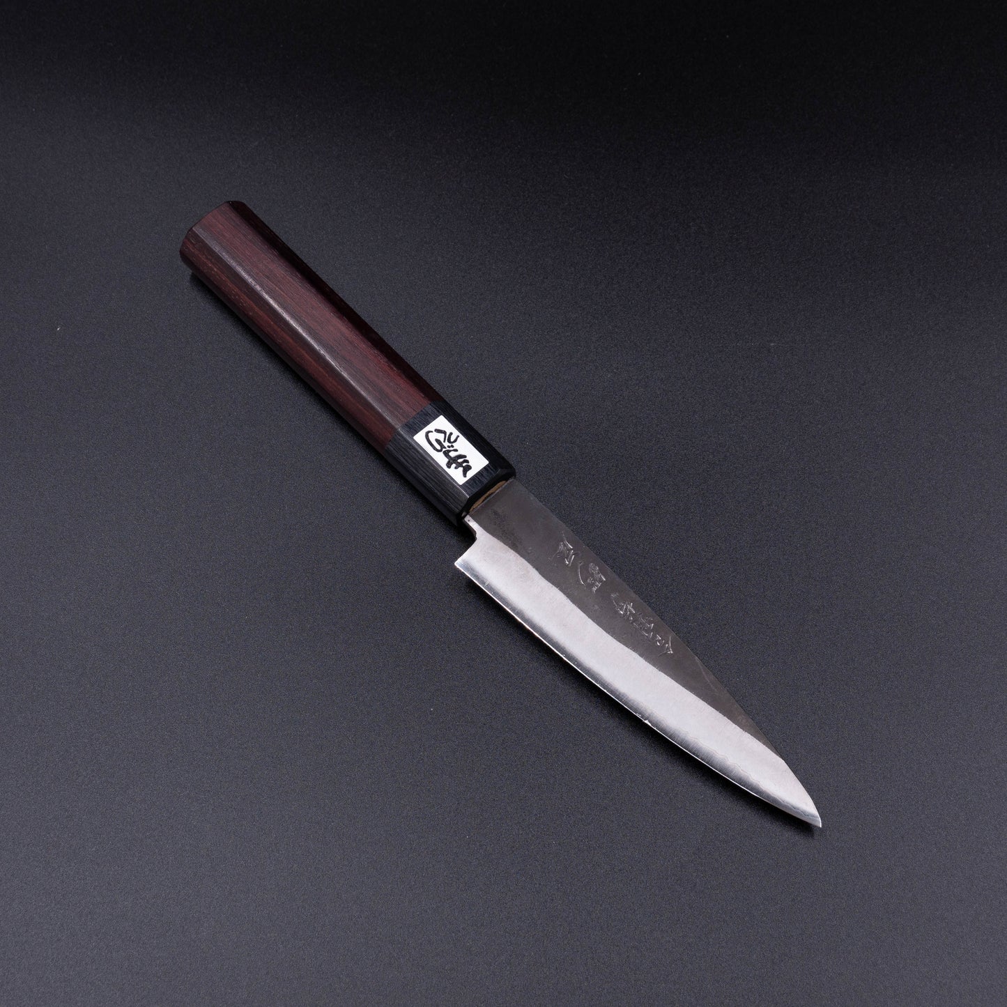 Yoshida Hamono ZDP189 Kurouchi Petty Rosewood Octagonal Handle