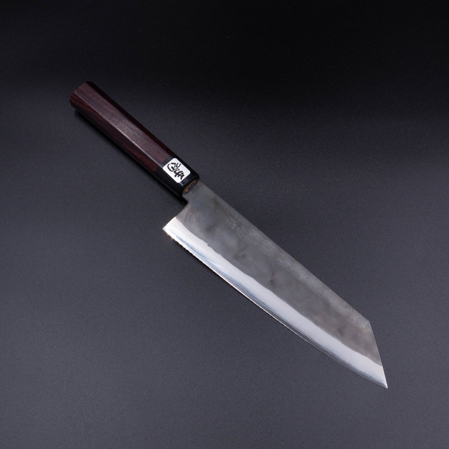 Yoshida Hamono ZDP189 Kurouchi Kiritsuke Gyuto Rosewood Octagonal Handle