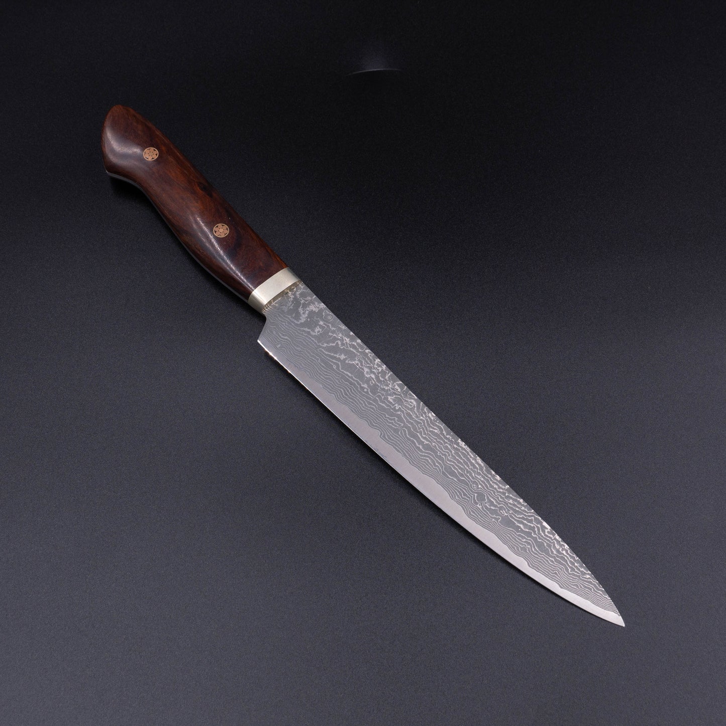 Tanaka Shigeki HSS Sujihiki Ironwood Handle