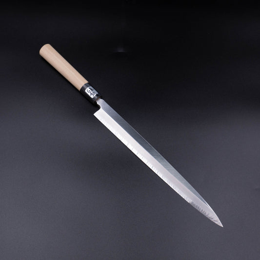 Blue#2 Carbon Steel Fuguhiki Magnolia Handle