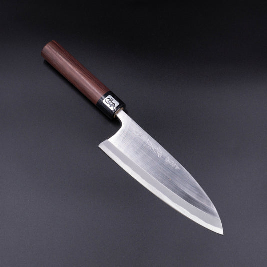 "Tanegashima" Blue#2 Carbon Steel Deba Rosewood Handle