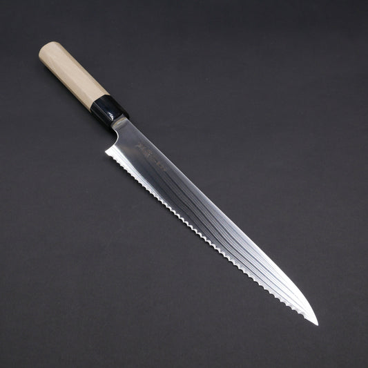 Molybdenum Steel Bread Knife Magnolia Octagonal Handle