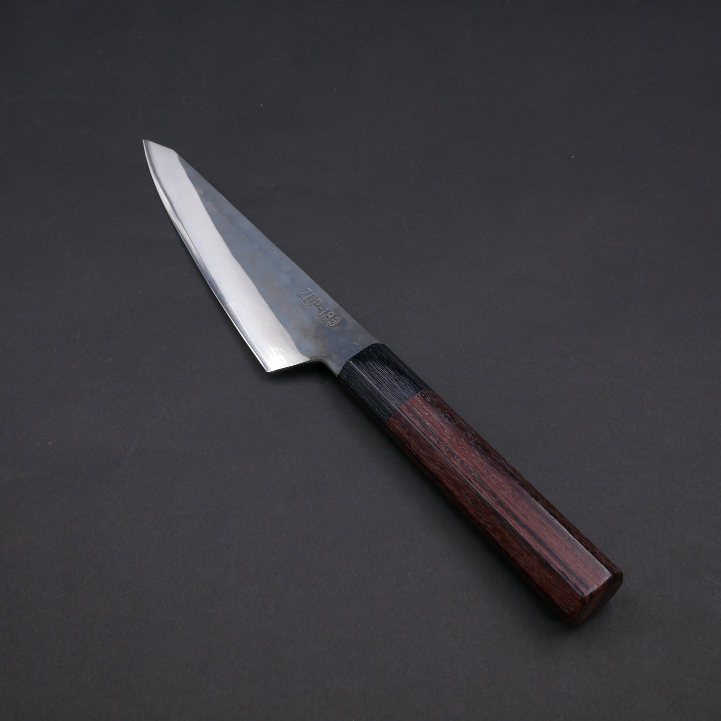 Yoshida Hamono ZDP189 Kurouchi Honesuki Rosewood Octagonal Handle (Double Bevel)