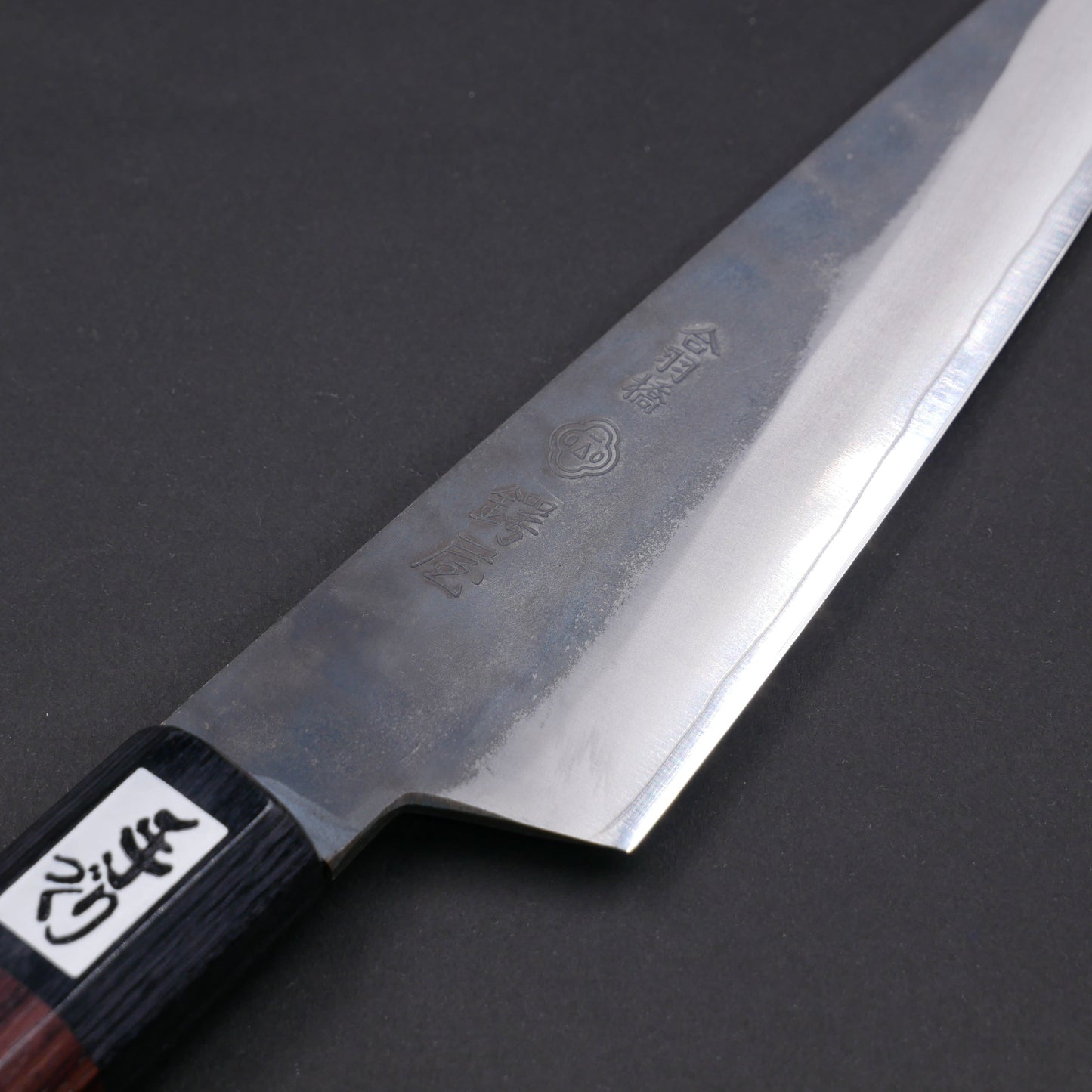 Yoshida Hamono ZDP189 Kurouchi Honesuki Rosewood Octagonal Handle (Double Bevel)