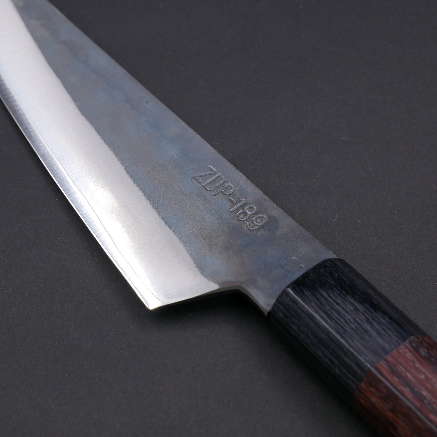 Yoshida Hamono ZDP189 Kurouchi Honesuki Rosewood Octagonal Handle (Double Bevel)