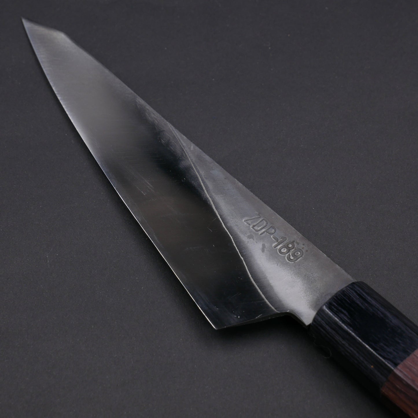 Yoshida Hamono ZDP189 Kurouchi Honesuki Rosewood Octagonal Handle (Single Bevel)