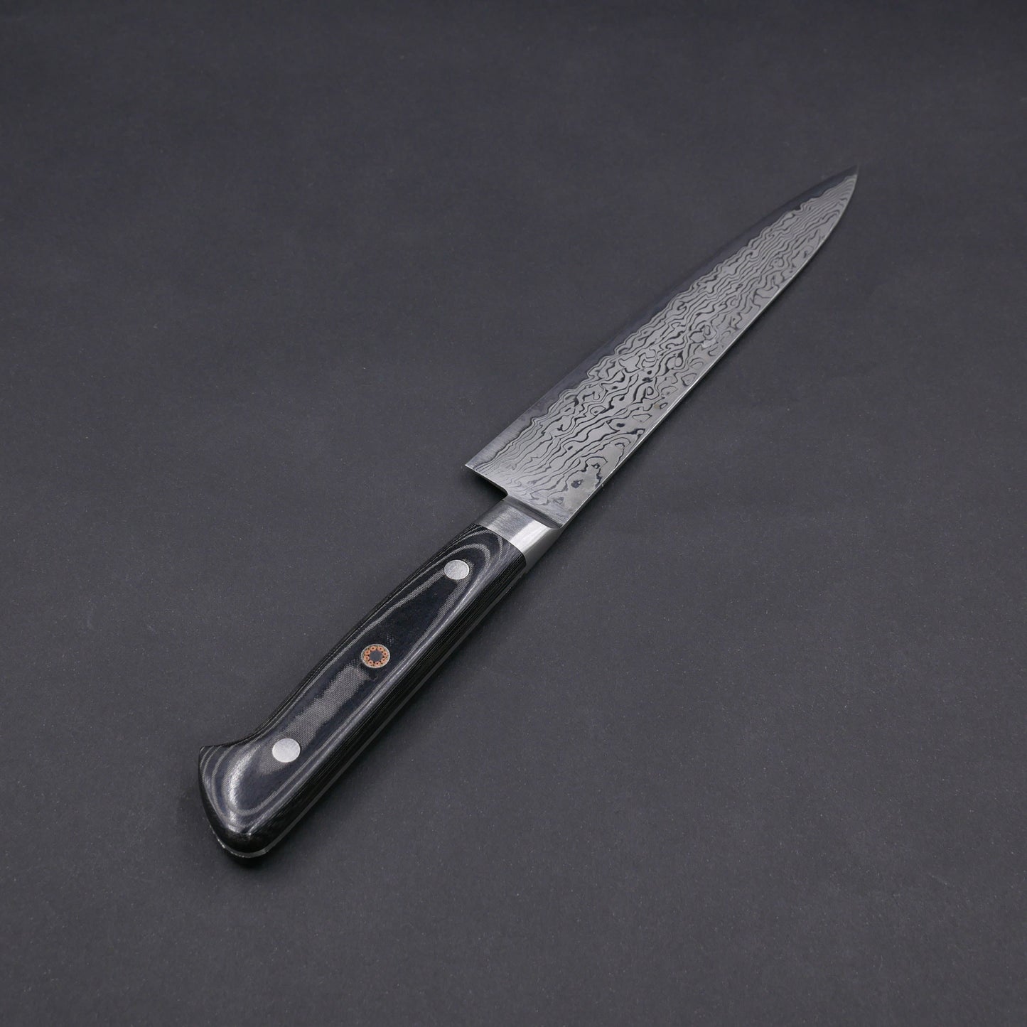 HSS 73 Layers Damascus Petty Micarta Handle