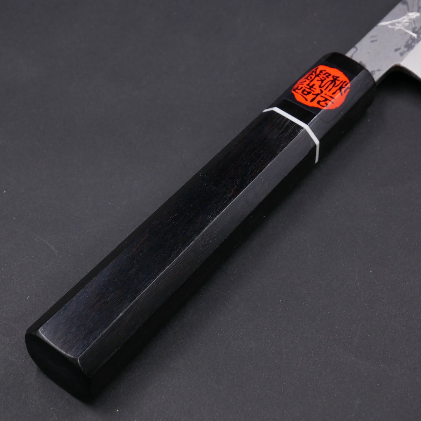 Tanaka Shigeki VG10 Multilayer Yanagiba Ebony Octagonal Handle