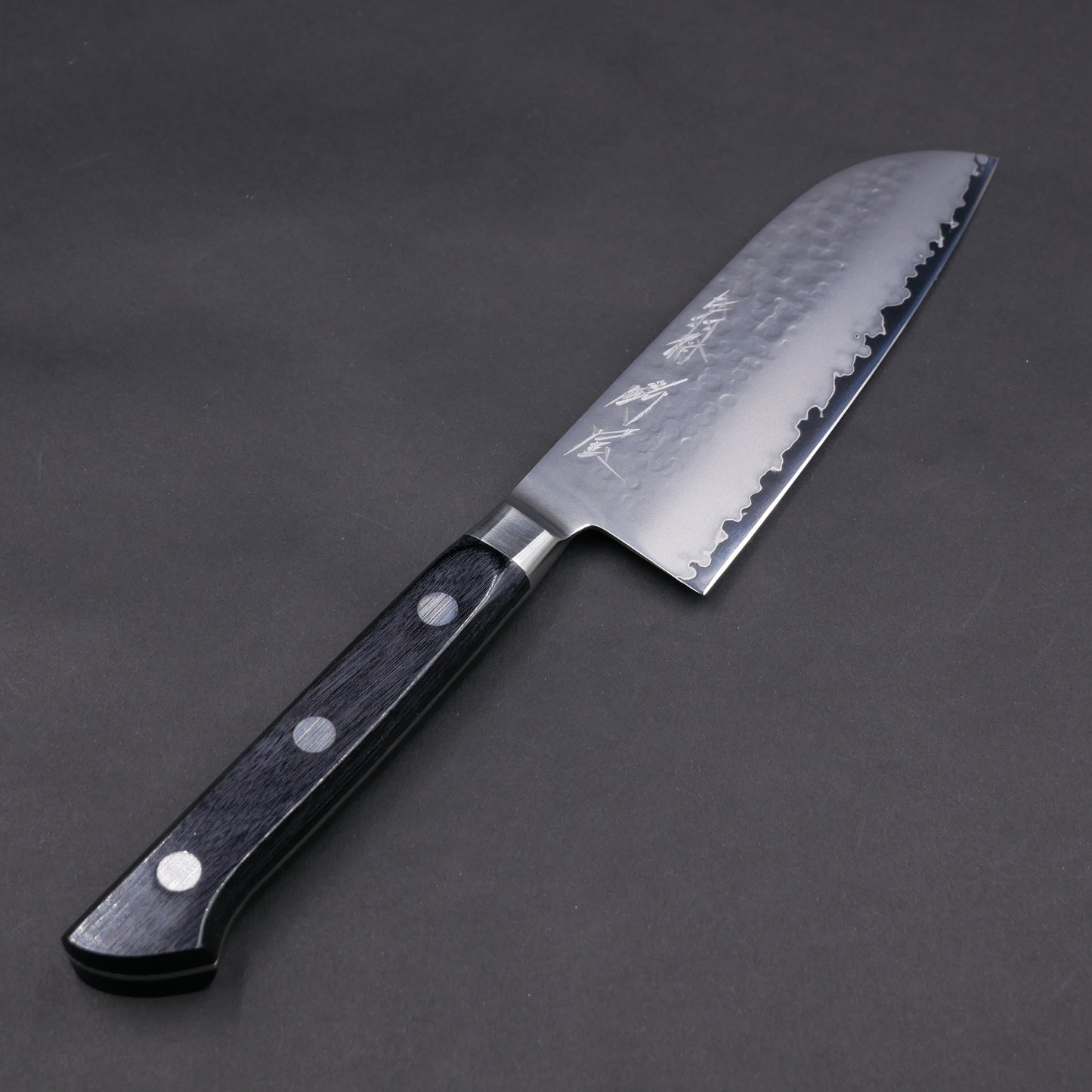 Molybdenum Steel Tsuchime Small Santoku